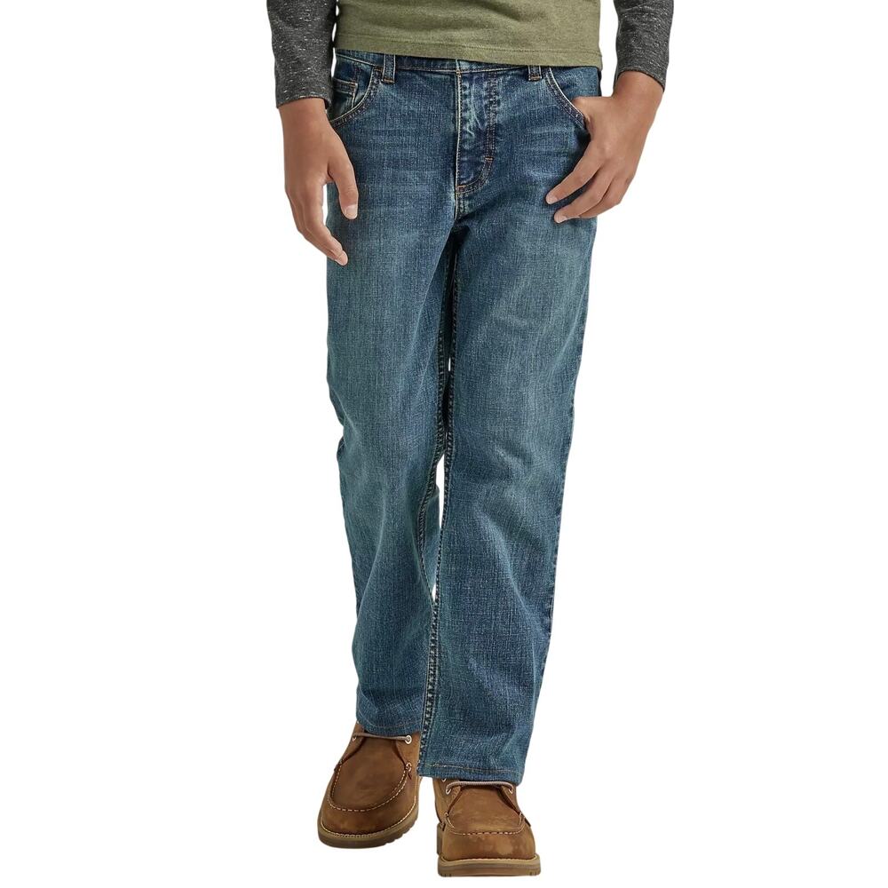 Wrangler Five Star Premium Denim Slim Fit Bootcut Jeans, Boys Size 12, NWT